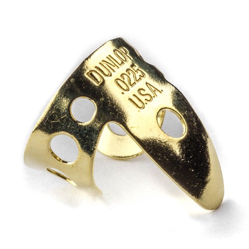 JIM DUNLOP 37R.0225 Brass Fingerpicks, .0225", 20/Tube - Picture 2 of 3