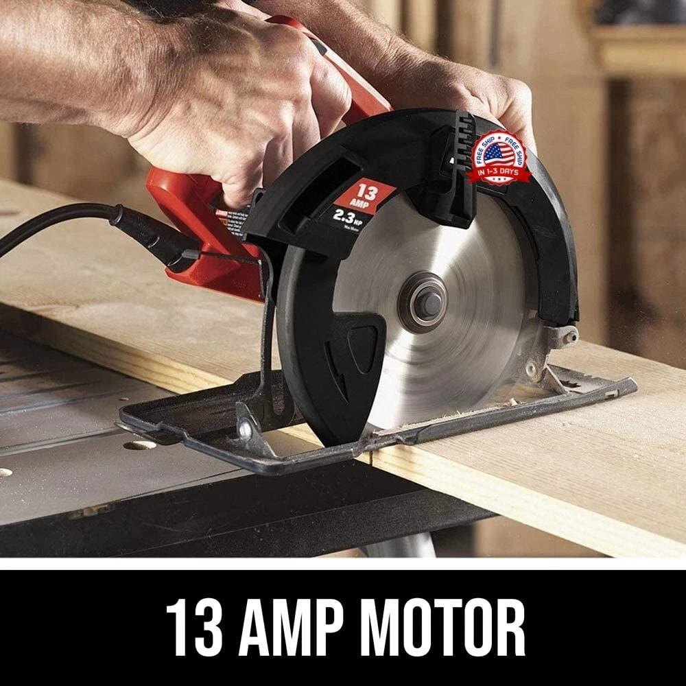 Sierra Circular Electrica De Mano 13 Amp 7 1 4