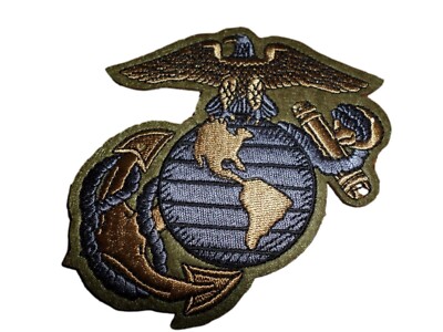 U.S Militare Marine Corps Lingotti Patch Aquila Globo E - Foto 6