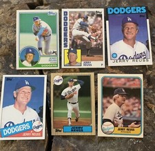 Jerry Reuss Baseball Cards. Los Angeles Dodgers
