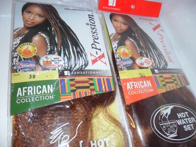Xpression Expression Braid 82'' African Collection Hair 2 packs color #30