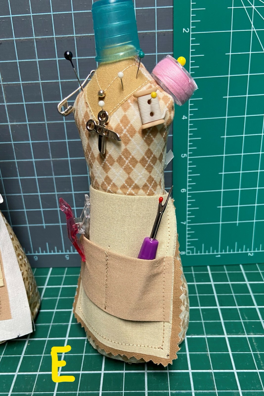 pin cushion doll, handmade 7" tall eBay