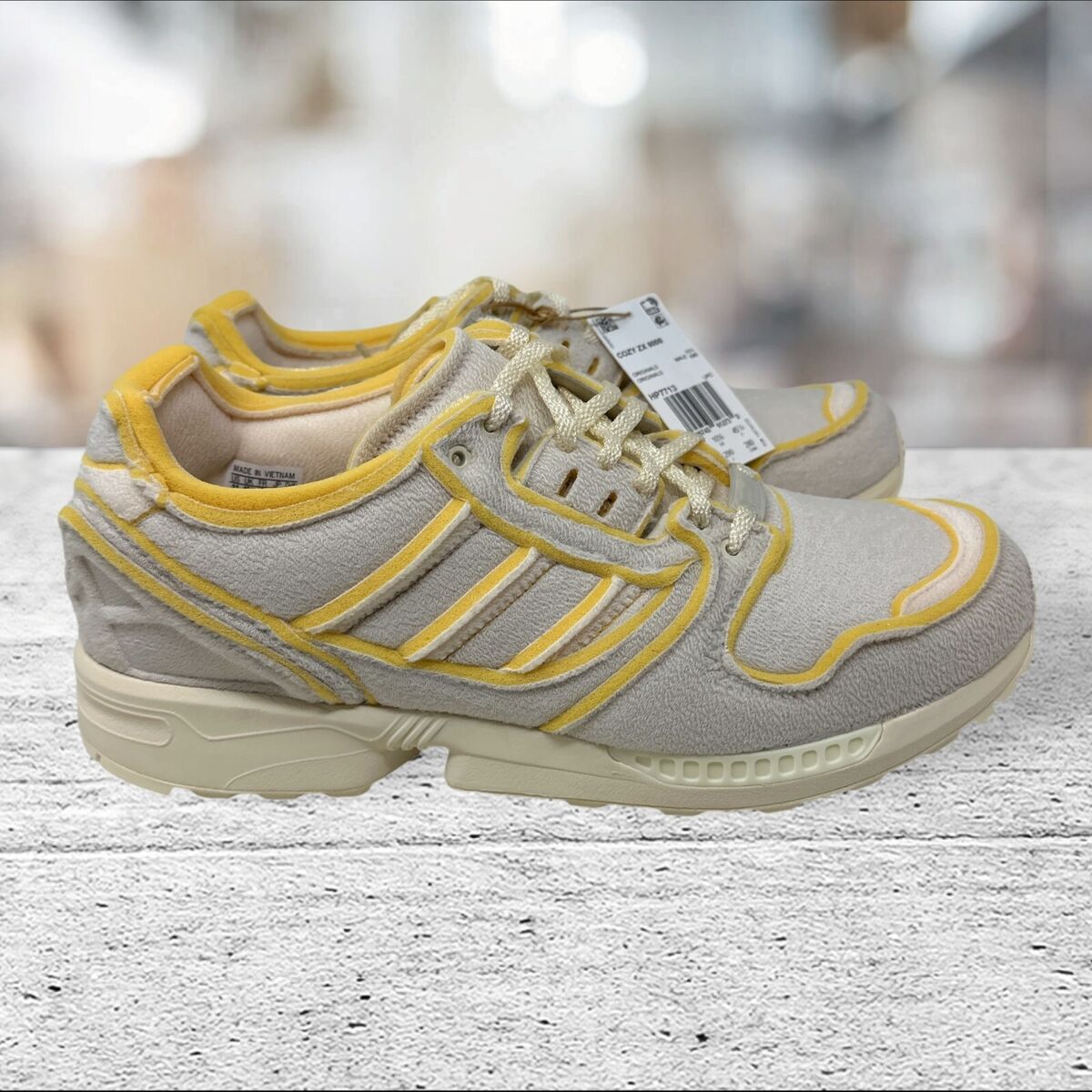 adidas COZY ZX 8000 SHOES HP7713 Talc Chalk White Off White adidas COZY ZX 8000 SHOES HP7713 Talc Chalk White Off White