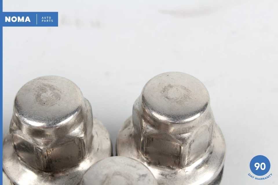 04-09 Juego de 5 pernos de tuercas de rueda Jaguar XJ8 XJR VDP X350 1X431012AA OEM Foto 4 de 4