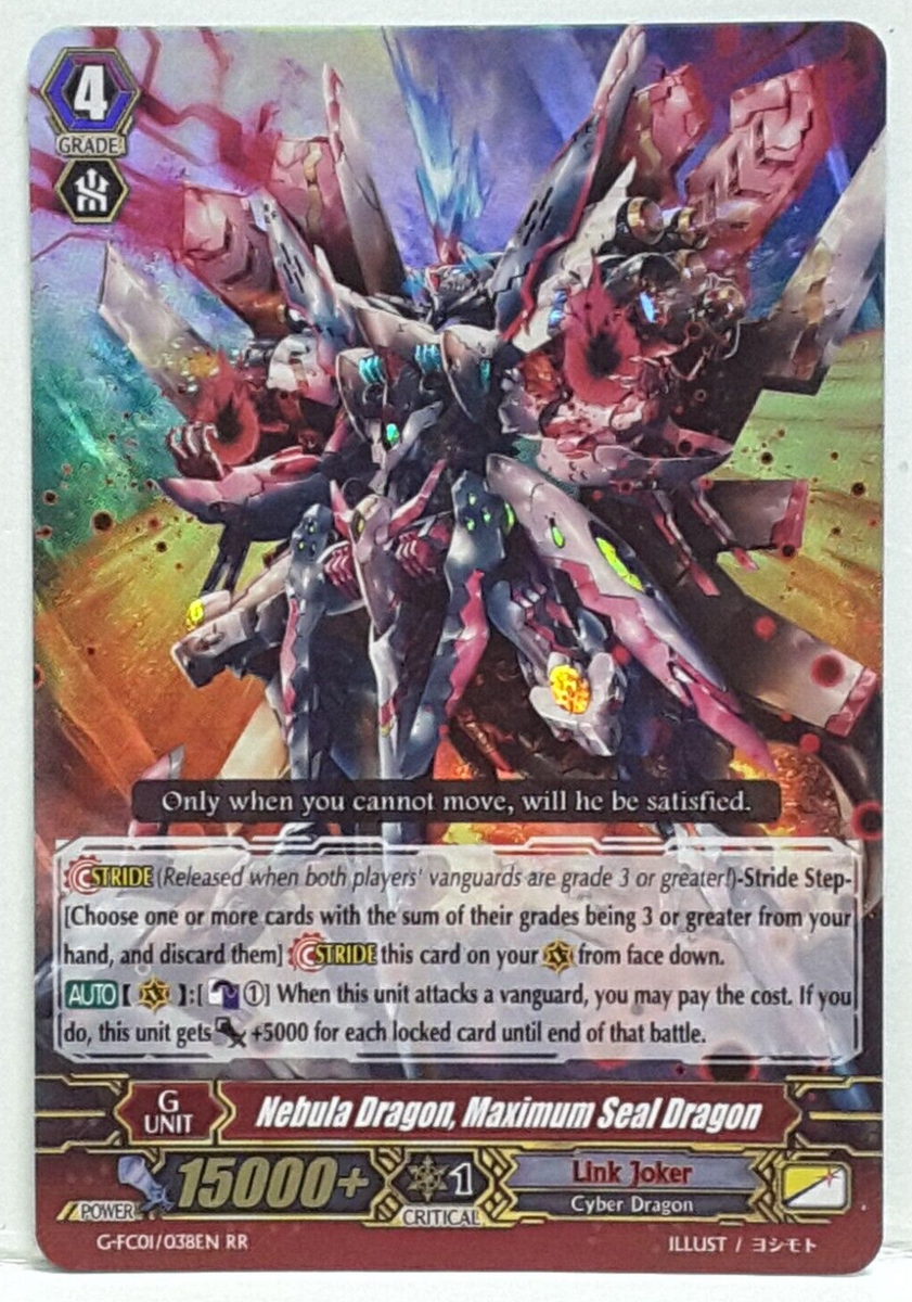 Cardfight Vanguard Nebula Dragon, Maximum Seal Dragon G-FC01/038EN