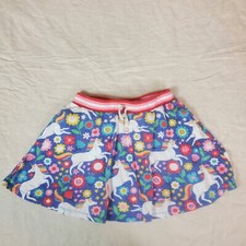 Mini Boden Girl's skirt Unicorn Floral 11-12y