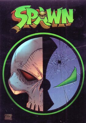 Spawn Monochrome von Todd McFarlane (1997) + Promos individuelle Sammelkarten
