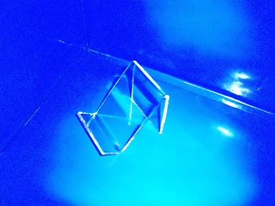 INPERSPEXTIVE 10 x Acrylic Retail Display Aid Phone Case Wallet zippo Easel Stand 5.5cm Width