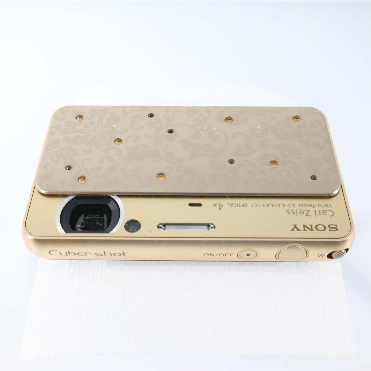 Sony Cyber-Shot DSC-T99D Gold 14.1MP Digital Camera 4x Zoom