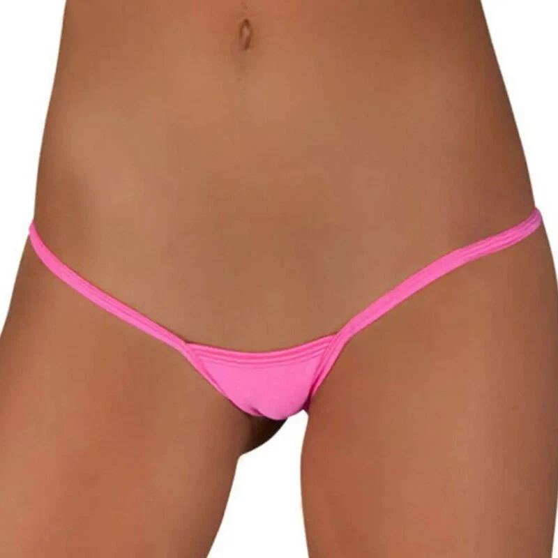 Paquete de 5 mini sexy tanga micro tanga ropa interior bragas lencería para mujer lote Foto 2 de 4