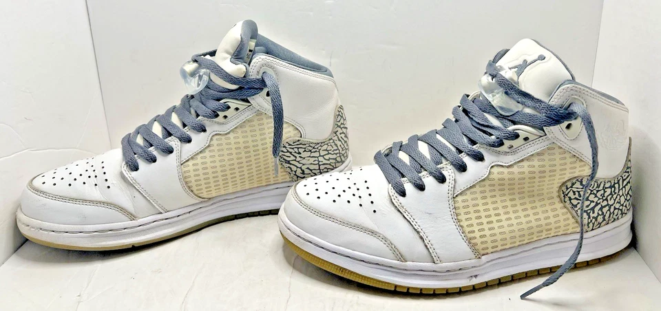 Jordan Prime 5 Zapatos Zapatillas Elefante/Blanco/Gris 641720-100 Para Hombre Talla 9.5 Foto 2 de 4