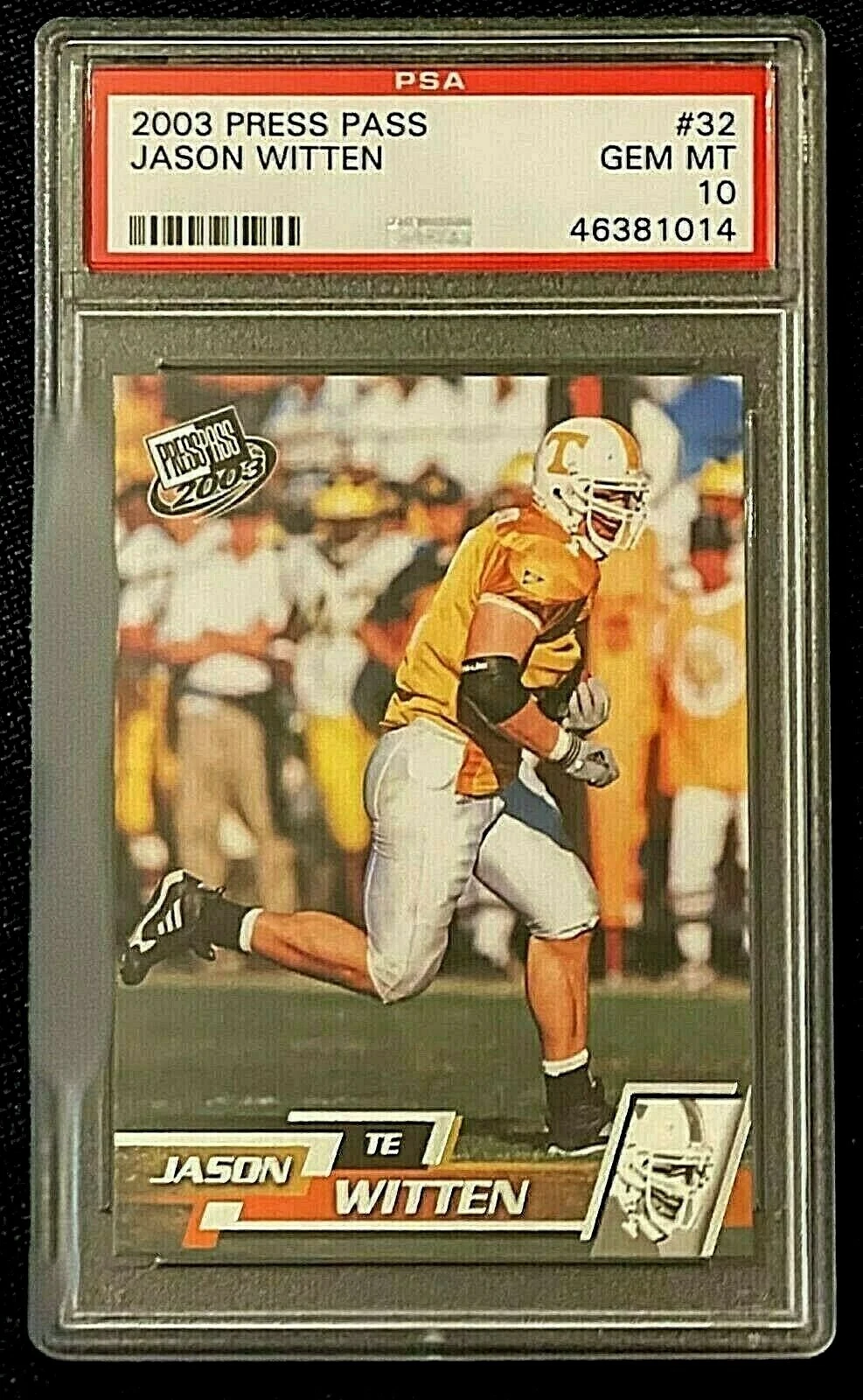 Jason Witten Press Pass #32 Base