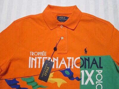 POLO RALPH LAUREN Men's Graphic Signal Orange ClassicFit POLO RALPH LAUREN Men's Graphic Signal Orange ClassicFit