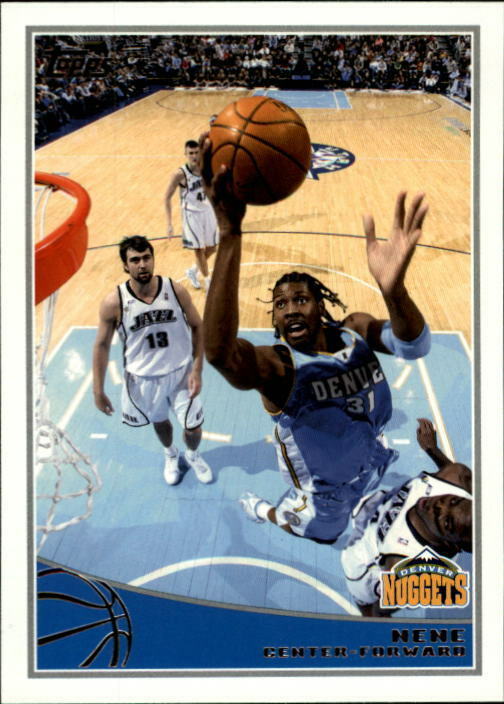 2009-10 Topps #64 Nene Basketball Card