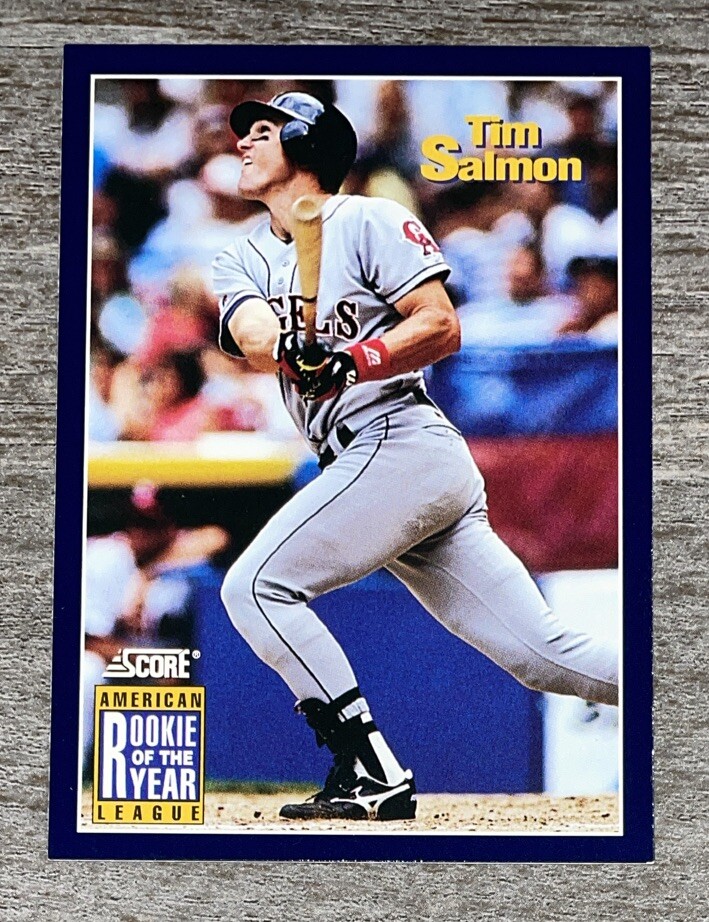 Tim Salmon RC 1994 Score ROY Angels #635  *8920*