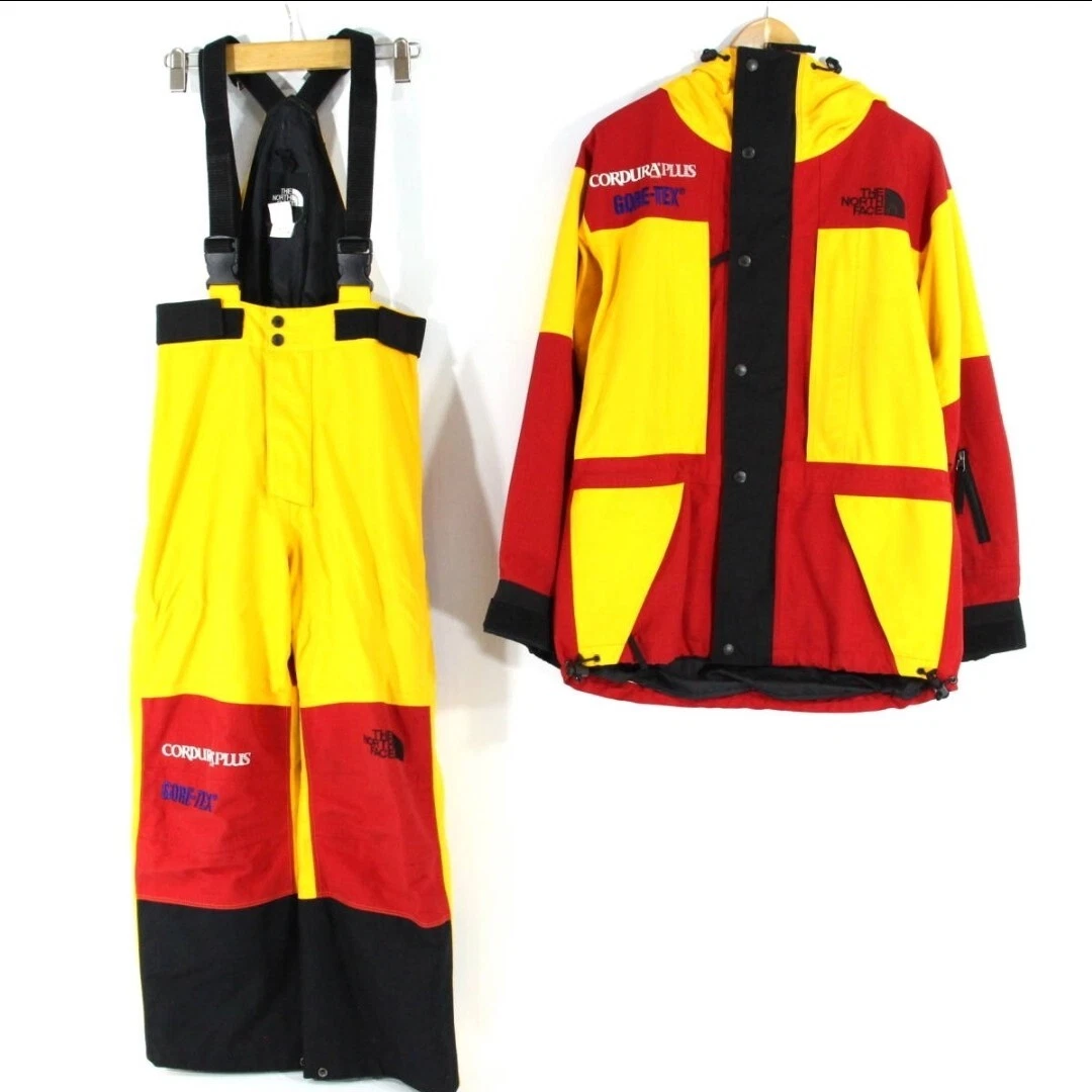 Vintage The North Face CORDURA PLUS GORE TEX50 Color Red x Yellow