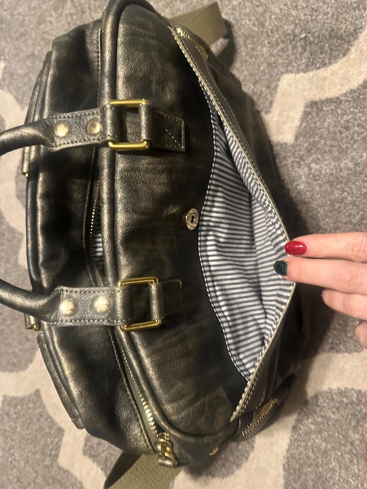 Bolsa para câmera House of Flynn, dourada, pouco usada - Imagem 4 de 4