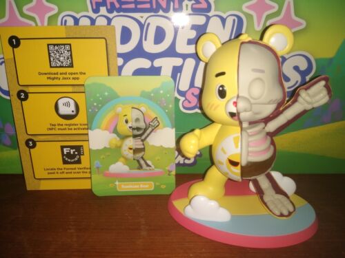 Mighty Jaxx Freeny's Hidden Dissectibles Care Bear Series 01 Funshine Bear - Picture 1 of 1