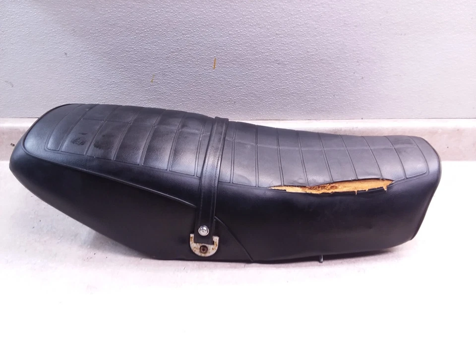 Asiento Kawasaki 400 KZ KZ400 (KZ400B) OEM 1979 DE COLECCIÓN ANSI-B155 Foto 3 de 4