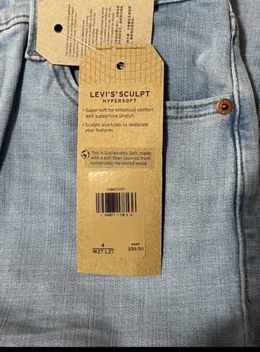 Levi Strauss Women's Midrise Boyfriend Jeans, - Picture 12 of 20