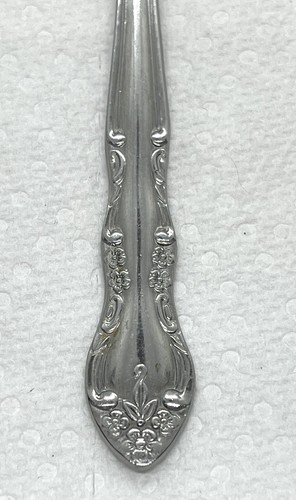 "Imperial FLEURETTE 1 cucchiaini ghiacciati punta floreale inox 7 5/8"" - Foto 6 di 10