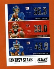 2019-20 Score Fantasy Stars FS-DTS Jones,Boyd,Barkley