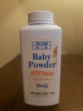 Vtg ShopK Baby Powder With Talc 1992 Pure Softness 4 OZ