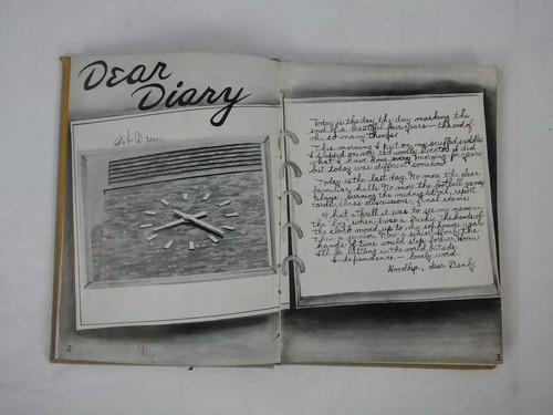 1944 Denby High School Yearbook Navigator with many Signatures of Students - Picture 3 of 9