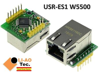 Usr-Es1 W5500 Chip Spi To Lan/ Ethernet Converter Tcp/Ip Module RS