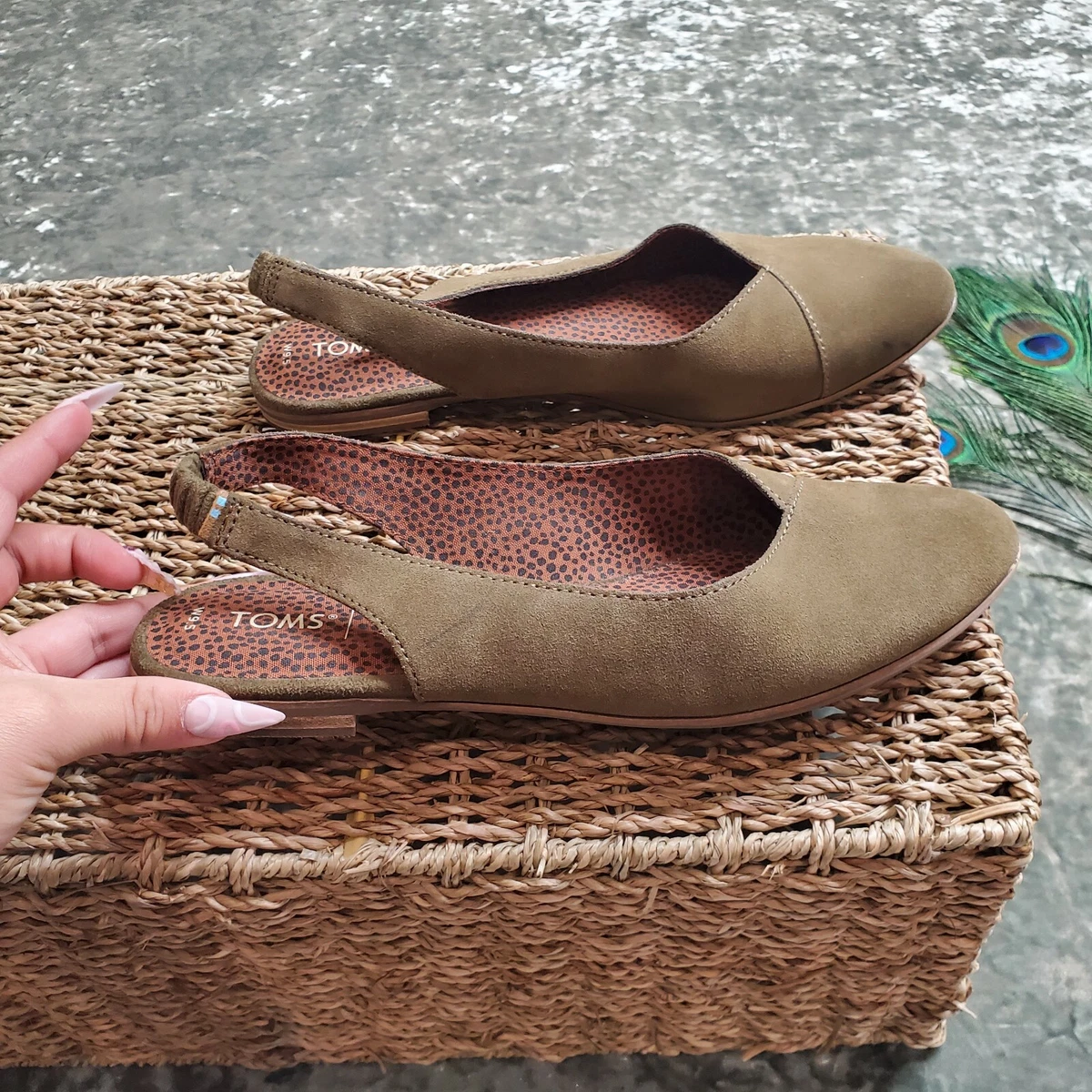 Toms slingback best sale