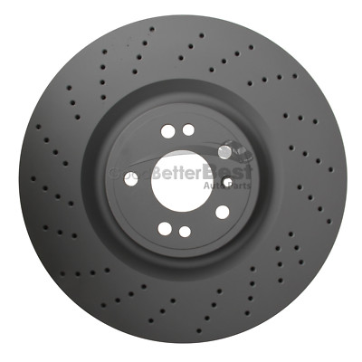 One New Zimmermann Disc Brake Rotor Front 400368420 for Mercedes 