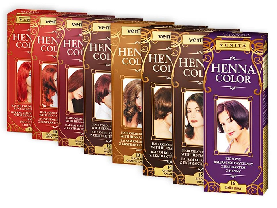 Hennè Color Venita balsamo per capelli effetto colorante hennè naturale colore per capelli Herbal Hair 75 ml - Immagine 3 di 4