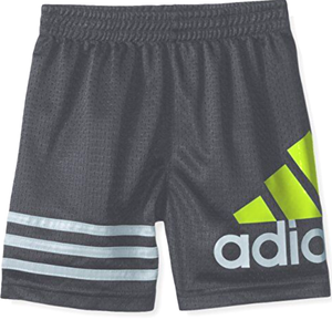 lime green adidas shorts