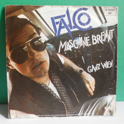 Falco - Maschine brennt / Ganz Wien  - 7'' Vinyl Single