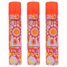 Amika Headstrong Intense Hold Hairspray 8.2 oz 3 Pack