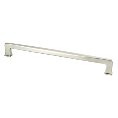 Brushed Nickel towel bar Berenson Subtle Surge 12 in. 12'' CC Appliance Pull 