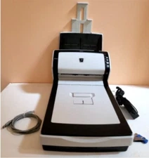 Fujitsu fi-6240Z Document ADF & Flatbed Scanner w/ PSU+Drivers for Windows 11 OS