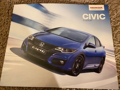 Honda Civic Hatchback 2015-2016 UK Marktprospekt S SE Plus Sport SR EX Plus