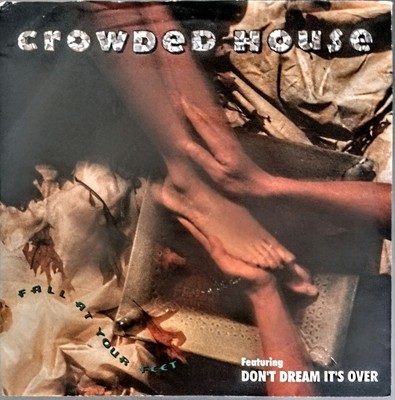 Crowded House Fall at Your Feet Vinyl Record 7'', A 1 First Pressing. Excellent.