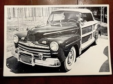 Rare 1946-48 Ford Super Deluxe Sportsman Woodie 12x18 Vintage Photo Rare 1946-48 Ford Super Deluxe Sportsman Woodie 12x18 Vintage Photo
