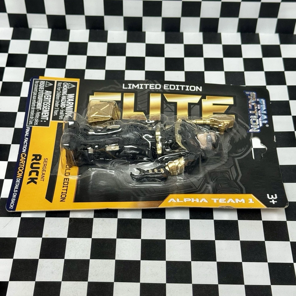 NUEVA FIGURA DE ACCIÓN EDICIÓN LIMITADA FINAL FACTION ALPHA TEAM 1 RUCK EDICIÓN LIMITADA Foto 4 de 4