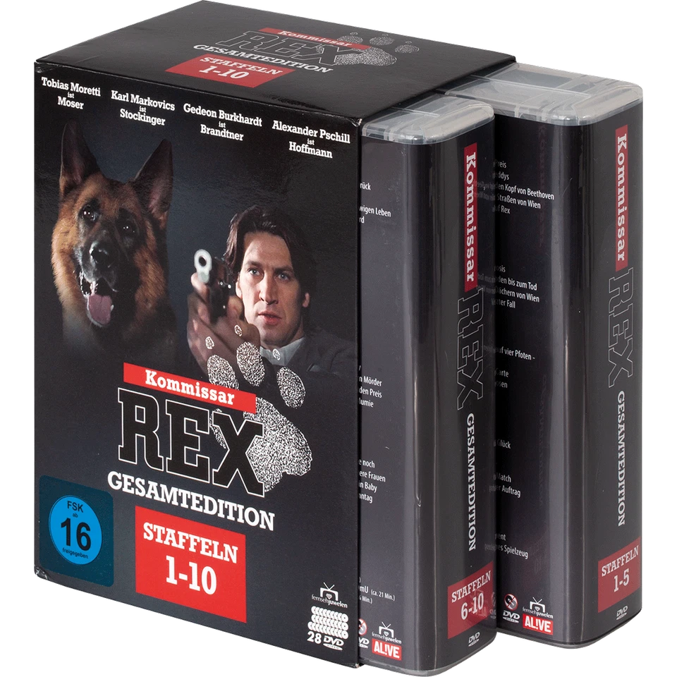 Kommissar Rex - Gesamtedition Staffeln 1-10 (Alle 119 Folgen) + Bonus-Disc  ... - Bild 4 von 4
