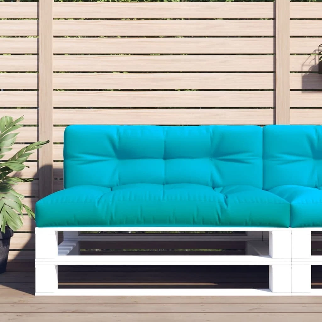 Cuscino per Pallet Verde 120x40x12 cm in Tessuto (2,25KG