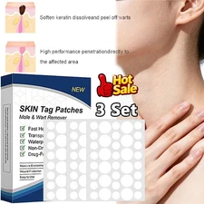 3 Packs Skin Tag Remover Patches Quick Effective Mole Wart Removal Pad Sticker 
