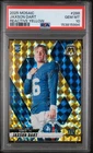 2025 Panini Mosaic Jaxson Dart Rookie Reactive Yellow Variation PSA 10 (RC)