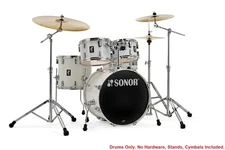 Sonor AQ1 Piano White Studio 20x16/10x7/12x8/14x13/14x6 Birch Drums +Hardware