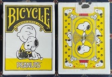 Bicycle Peanuts Snoopy playing cards, USA seller, NO import fees!