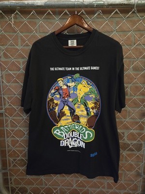 Vintage Battletoads Double Dragon Videogame T Shirt XL