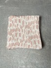 Aden + Anais Pink White Hearts Print Baby Blanket Muslin Cotton Swaddle Lovey