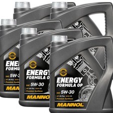 20L MANNOL 5W-30 MOTORÖL ENERGY FORMULA OP 5W30 ÖL DEXOS 2 ACEA C2 C3
